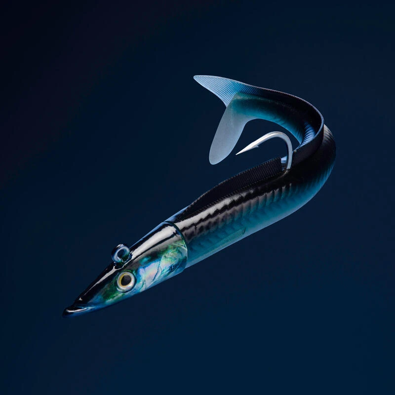 COMBO Leurres Souples Shad Lançon EELO 200 48gr NATURAL â Image 2