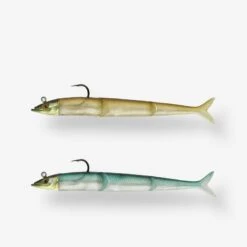 COMBO Leurres Souples Slug SLUGEELO 160 Ayu/Bleu