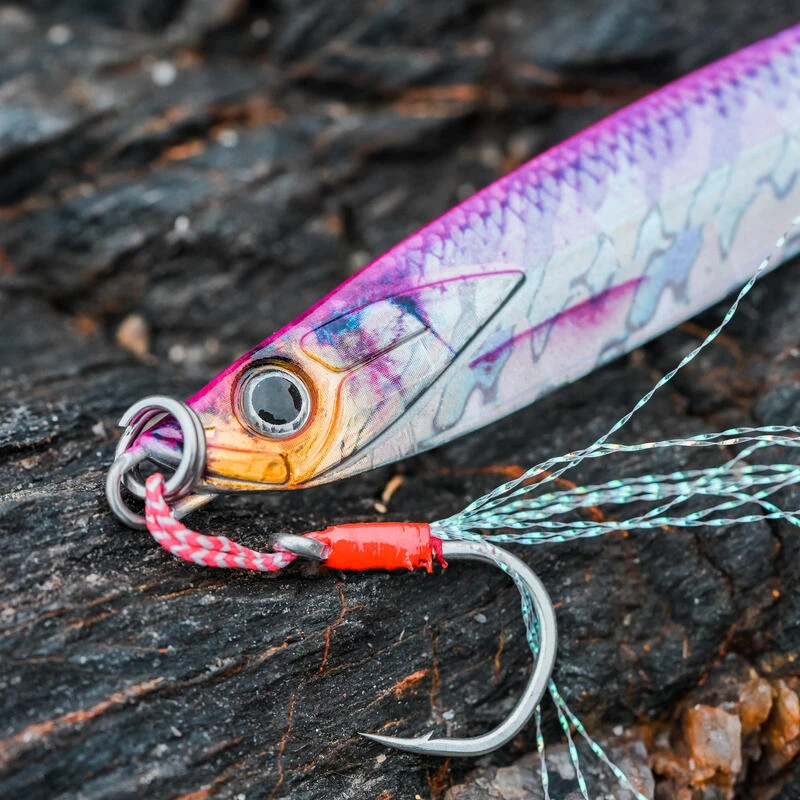 CUILLER BIASTOS 80gr ROSE HARENG PĂȘche Au Leurre En Mer â Image 3