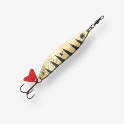 CUILLER ONDULANTE PĂCHE DES CARNASSIERS KEA + 26 GR OR/NOIR