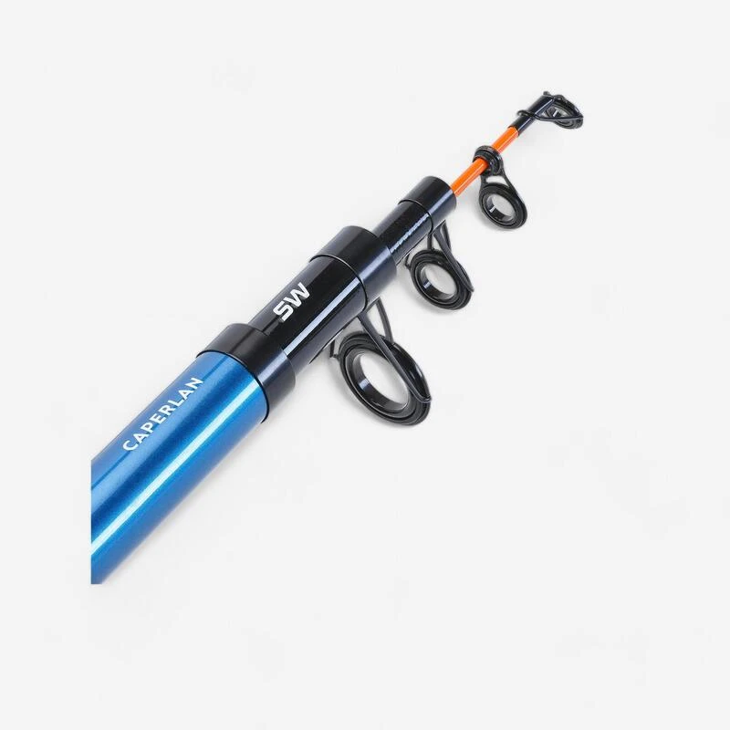 ENSEMBLE PÊCHE AU POSE EN MER Canne Et Moulinet SEACOAST 100 350 TÉLESCOPIQUE – Image 5