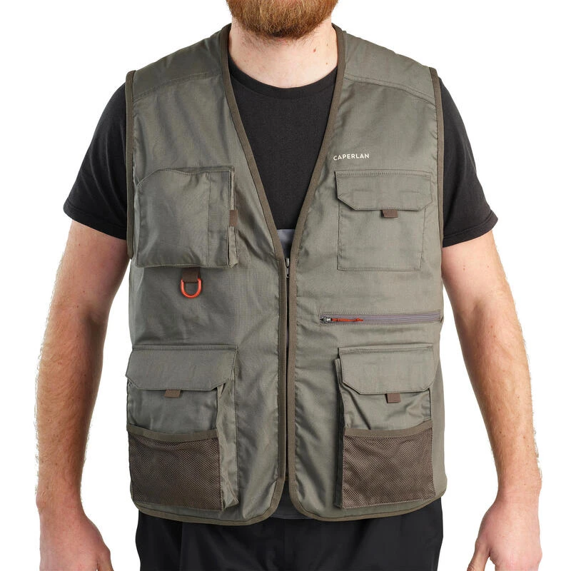 Gilet De PĂȘche - FV 100 Kaki â Image 2