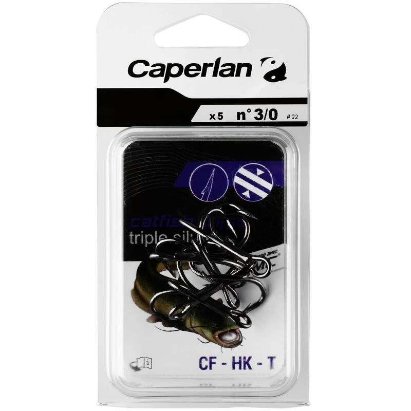 HAMEÇON TRIPLE PÊCHE DU SILURE CF HK T N° 3 – Image 4