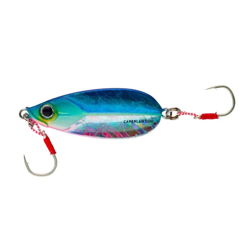 JIG Biastos Slow 90gr BLEU PHOSPHO PĂȘche Au Jigging