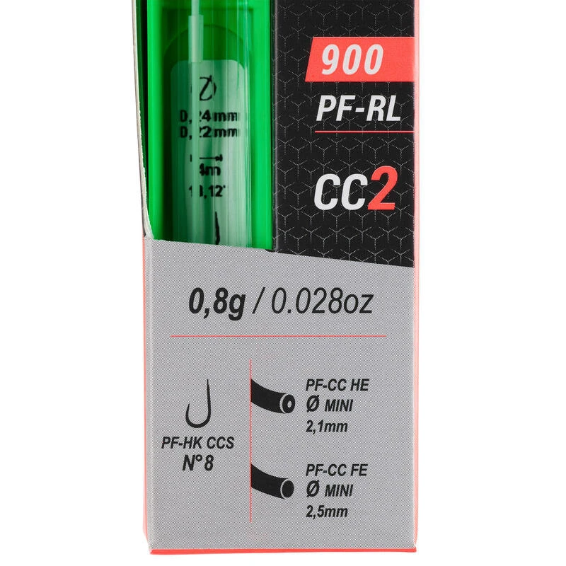 LIGNE MONTEE POUR LA PECHE DE LA CARPE AU COUP PF-RL900 CC2 0,8g â Image 3