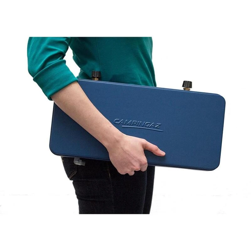 Campingaz RĂ©chaud 2 Feux Base Camp Avec Couvercle â Image 3