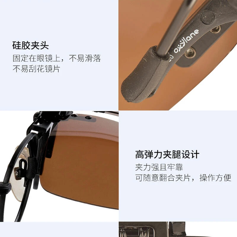 Sur-lunettes De PĂȘche Polarisantes OTG 100 Clip-On â Image 10