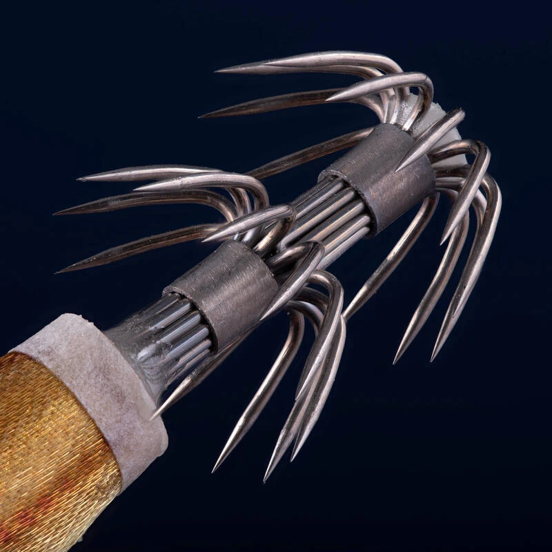 Turlutte Coulante Shallow EBIKA 3.5/135 Doré Chinchard Pêche Seiches/calamars – Image 4