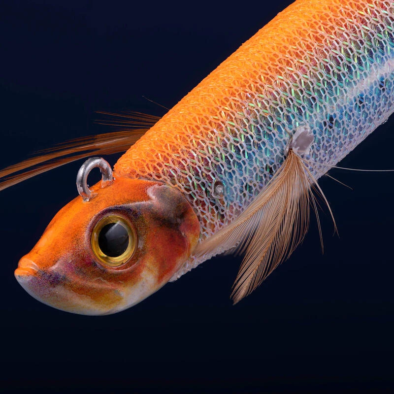 Turlutte Ultra Coulante TYP RUN EBIFISH 3.0/120 Flashy Orange PĂȘche Calamar â Image 3