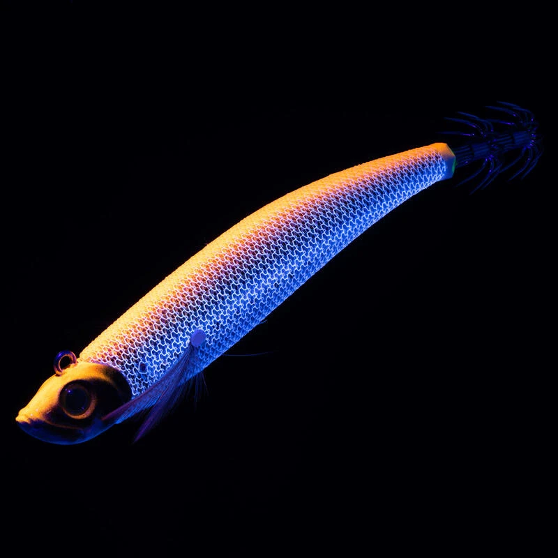 Turlutte Ultra Coulante TYP RUN EBIFISH 3.0/120 Flashy Orange PĂȘche Calamar â Image 5