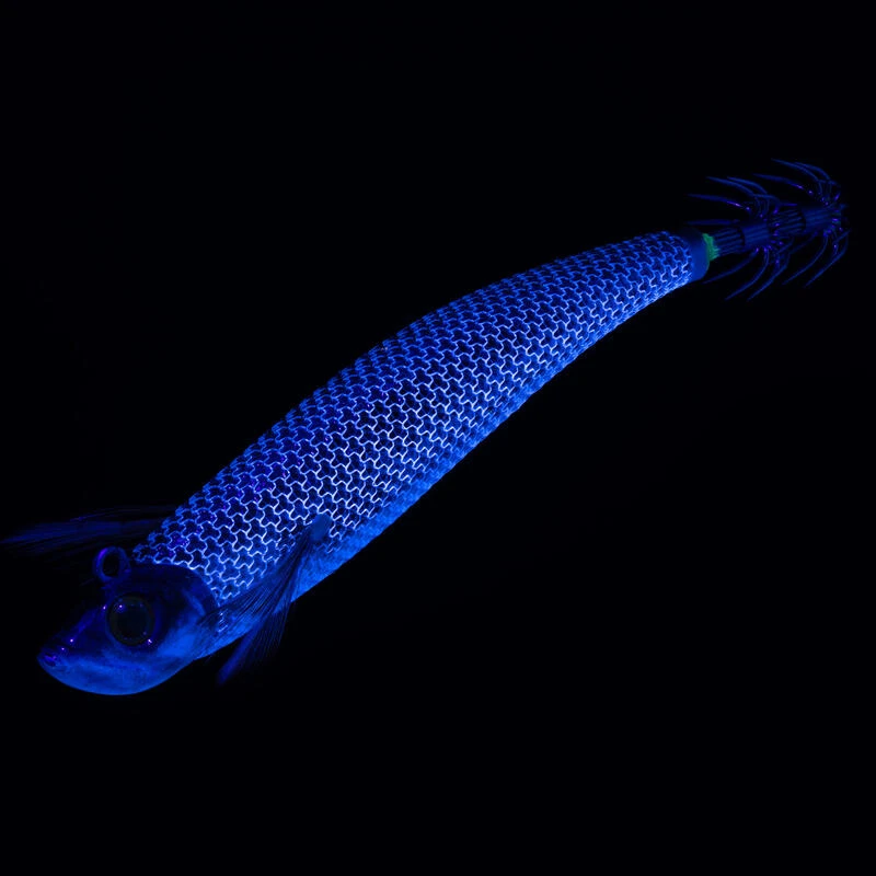 Turlutte Ultra Coulante TYP RUN EBIFISH 3.0/120 Naturel Mullet PĂȘche Calamar â Image 5